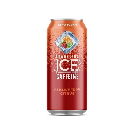SPARKLING ICE Strawberry Citrus Caffeine Beverage 16 oz 1 pk FG00139